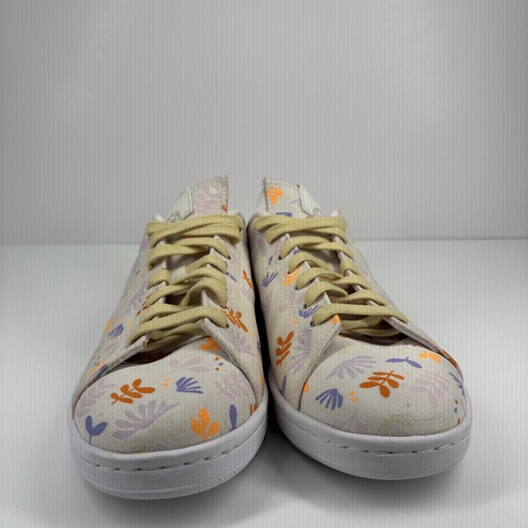 Adidas Stan Smith Plant Appreciation Day Women's 9 Cloud White Purple Sneakers‎ - Picture 3 of 16